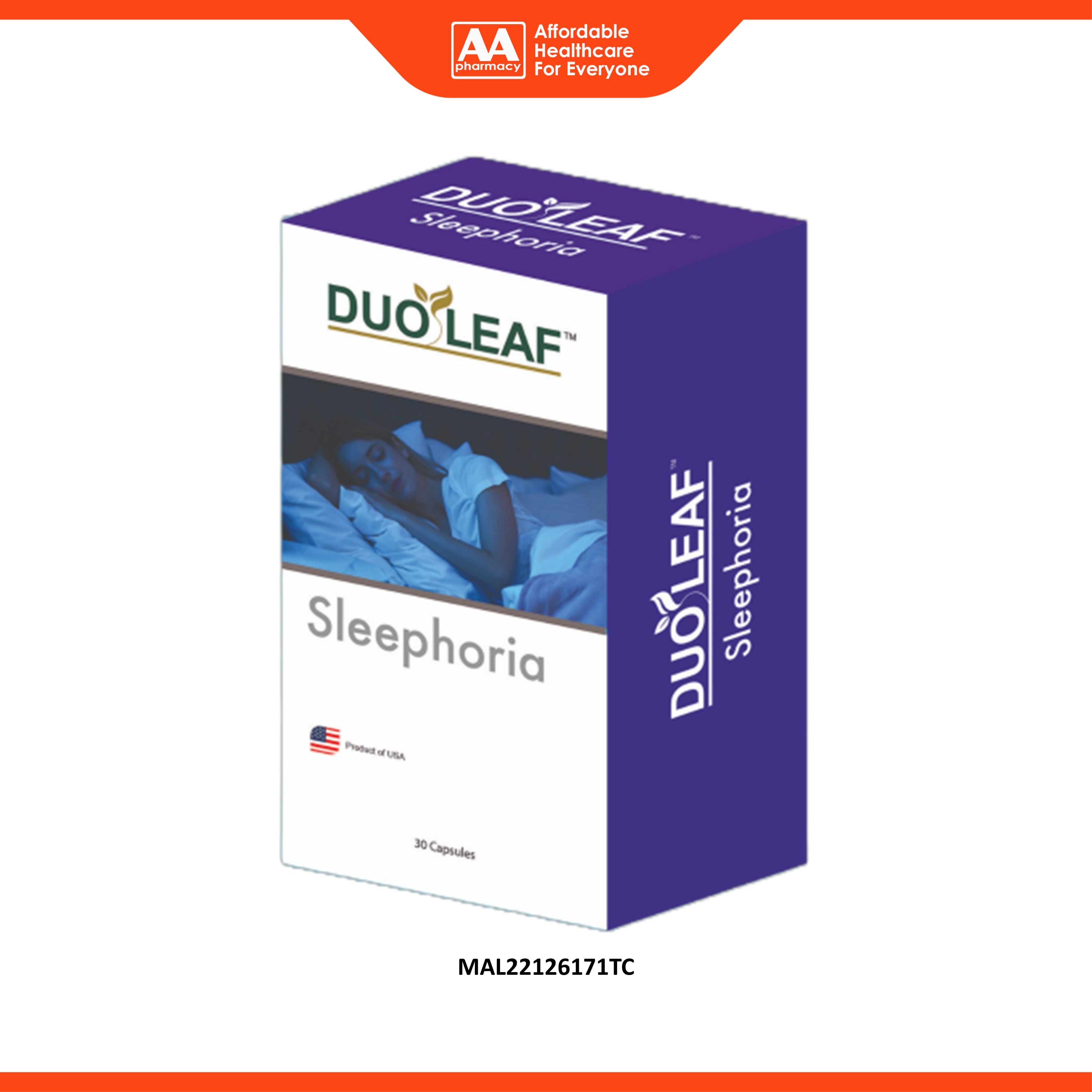 Duoleaf Sleephoria Capsule 30's
