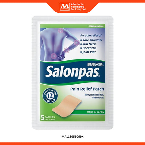 Salonpas Pain Relief Patch 7cm x 10cm 5's