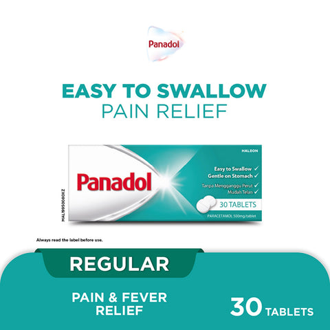 Panadol Regular 500mg Coated Tablet 3x10's