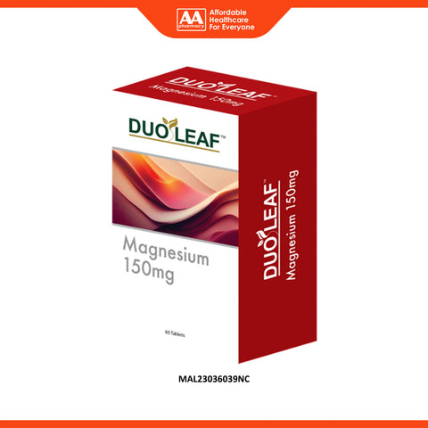 Duoleaf Magnesium 150mg Tablet 60's