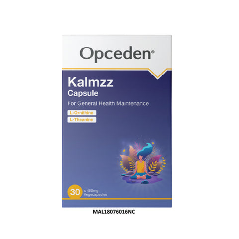 Opceden Kalmzz Capsule 30's (Halal) - For Calming and Sleep Quality