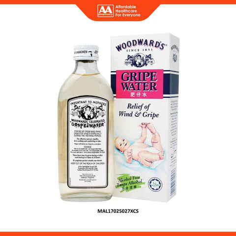 Woodward's Gripe Water Oral Solution 148mL (For Relief of Wind and Gripe)