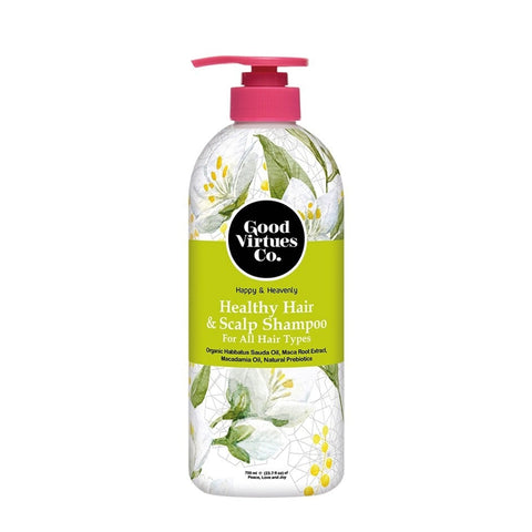 Good Virtues Co. Healthy Hair and Scalp Shampoo for All Hair Types 700mL