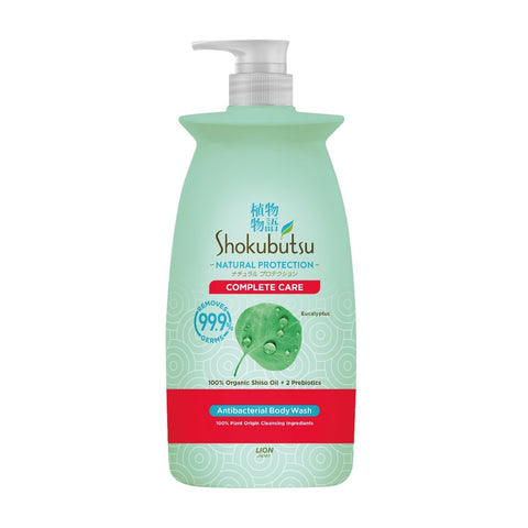 Shokubutsu Natural Protection Antibacterial Body Wash 900g - Complete Care