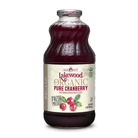 Lakewood Organic Pure Cranberry Juice 946mL