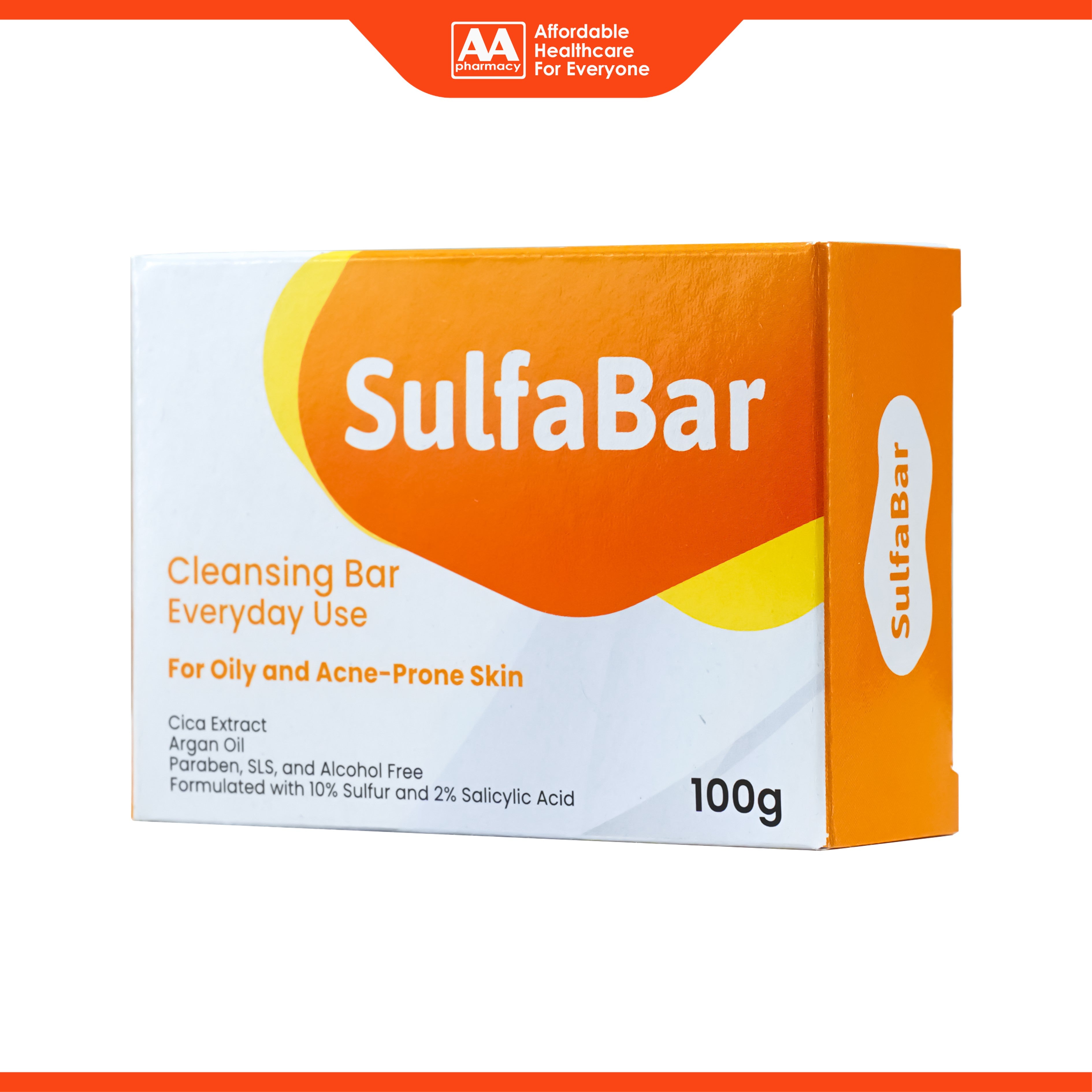 SulfaBar Emollient Cleansing Bar 100g