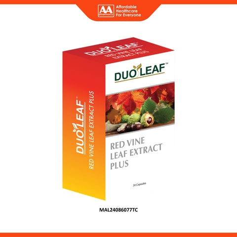 Duoleaf Red Vine Leaf Extract Plus Vegecapsule 30's