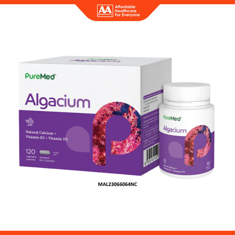 PureMed Algacium Vegecapsule 2x60's