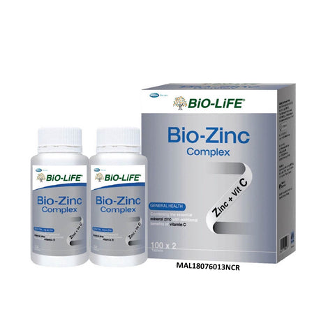 Bio-Life Bio-Zinc Complex Tablet 2x100's