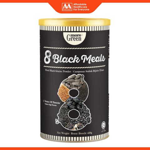 More Green 8 Black Meals (Mixed Black Grains Powder) 450g