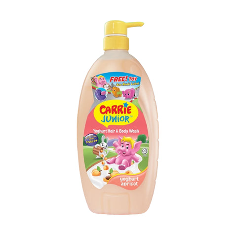 Carrie Junior Hair & Body Wash (Yoghurt Apricot) 1000g