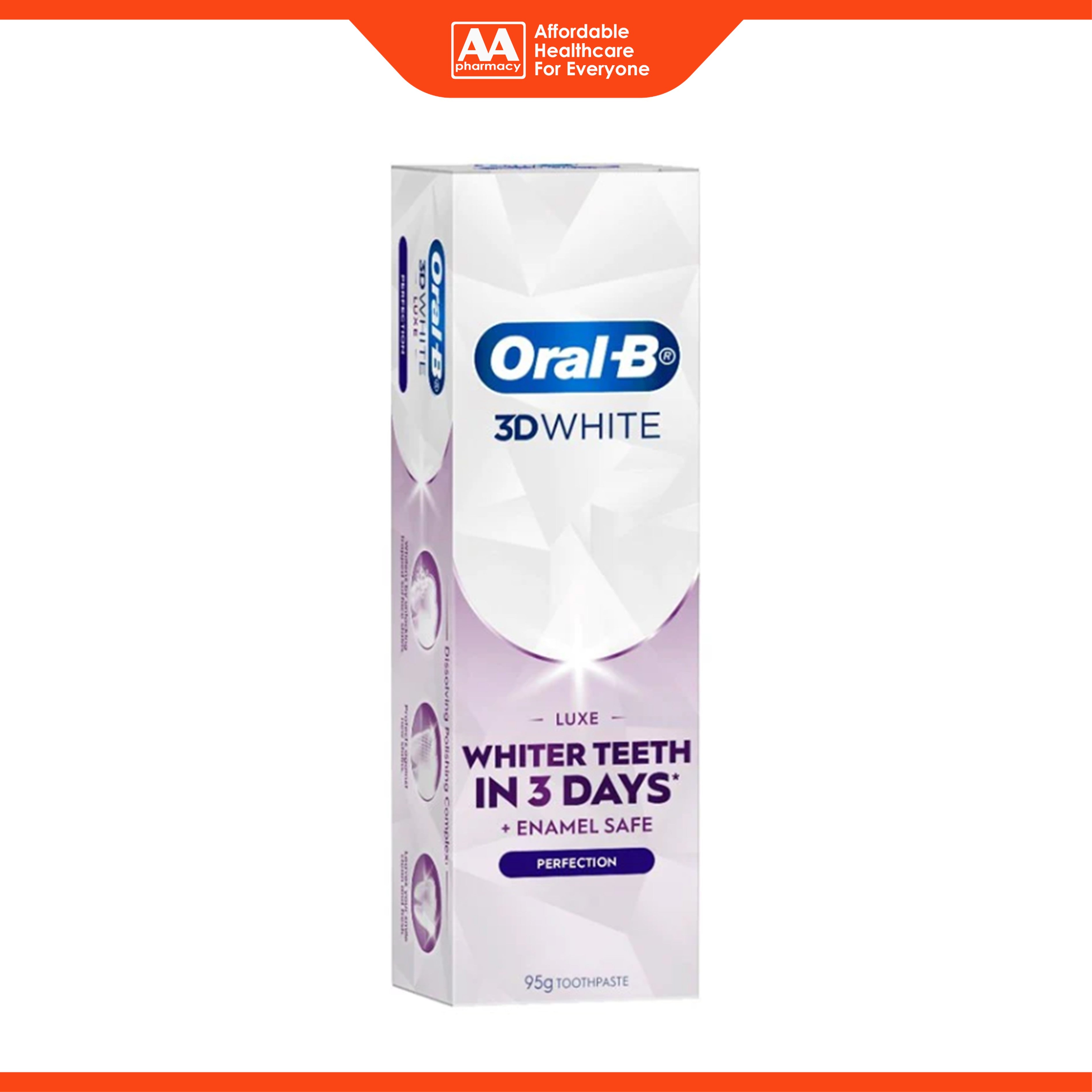 Oral-B 3D White Luxe Toothpaste (Perfection) 95g