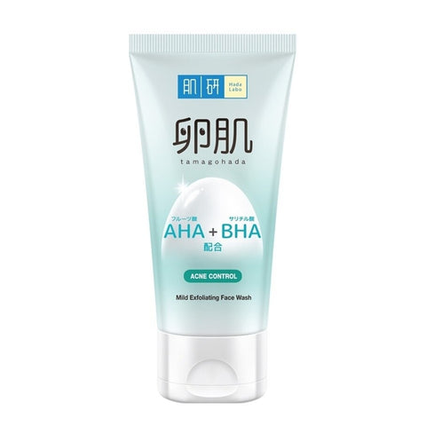 Hada Labo AHA + BHA Mild Exfoliating Face Wash (Acne Control) 130g