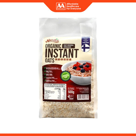 Naturie Organic Instant Oats 500g