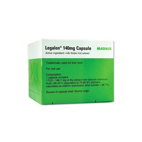 Legalon (Milk Thistle Fruit Extract) 140mg Capsule 100's