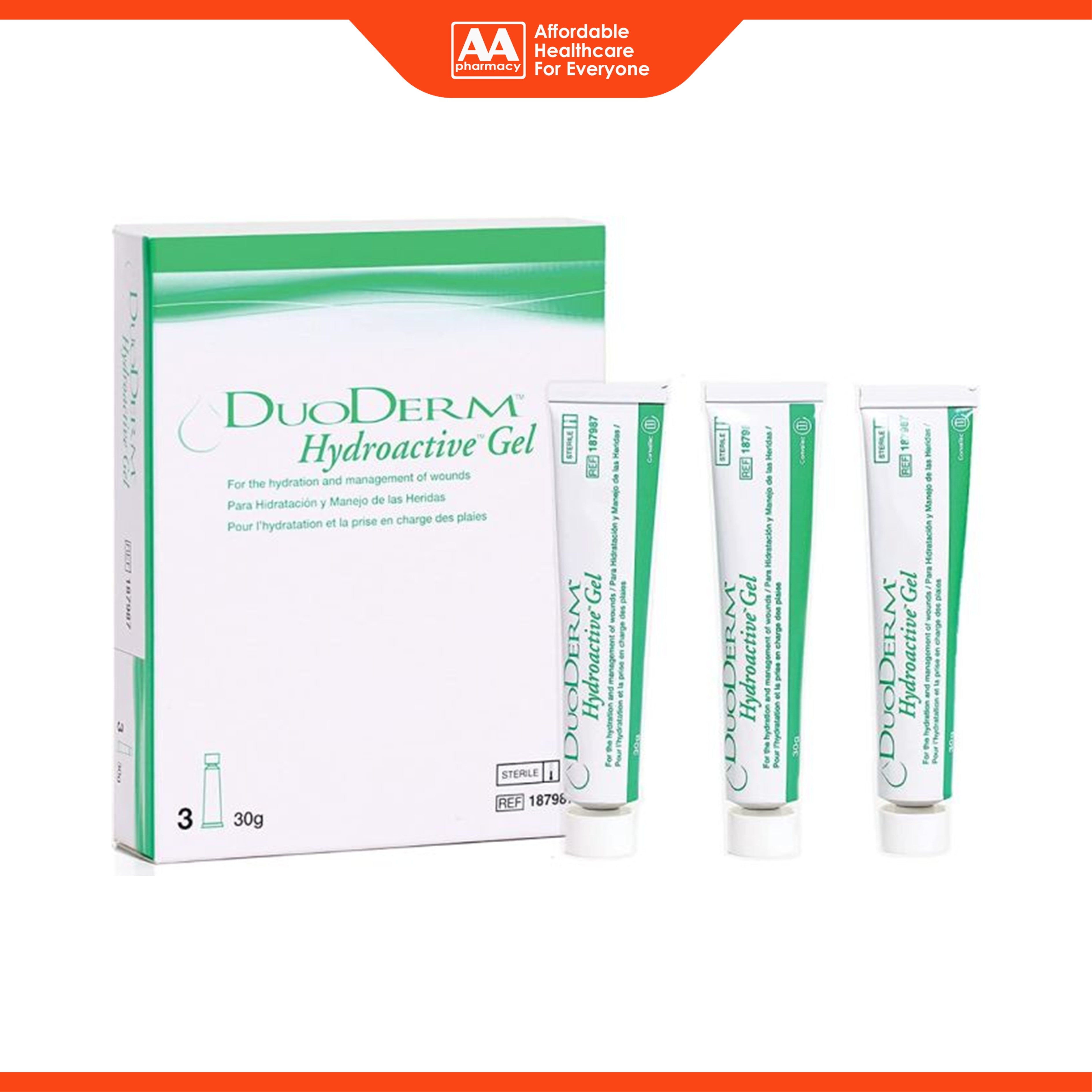ConvaTec DuoDerm Hydroactive Gel (REF 187987) 30gx3's