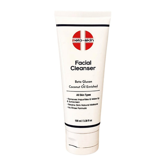 Beta-Skin Facial Cleanser (Beta Glucan + Coconut Oil Enriched) 100mL