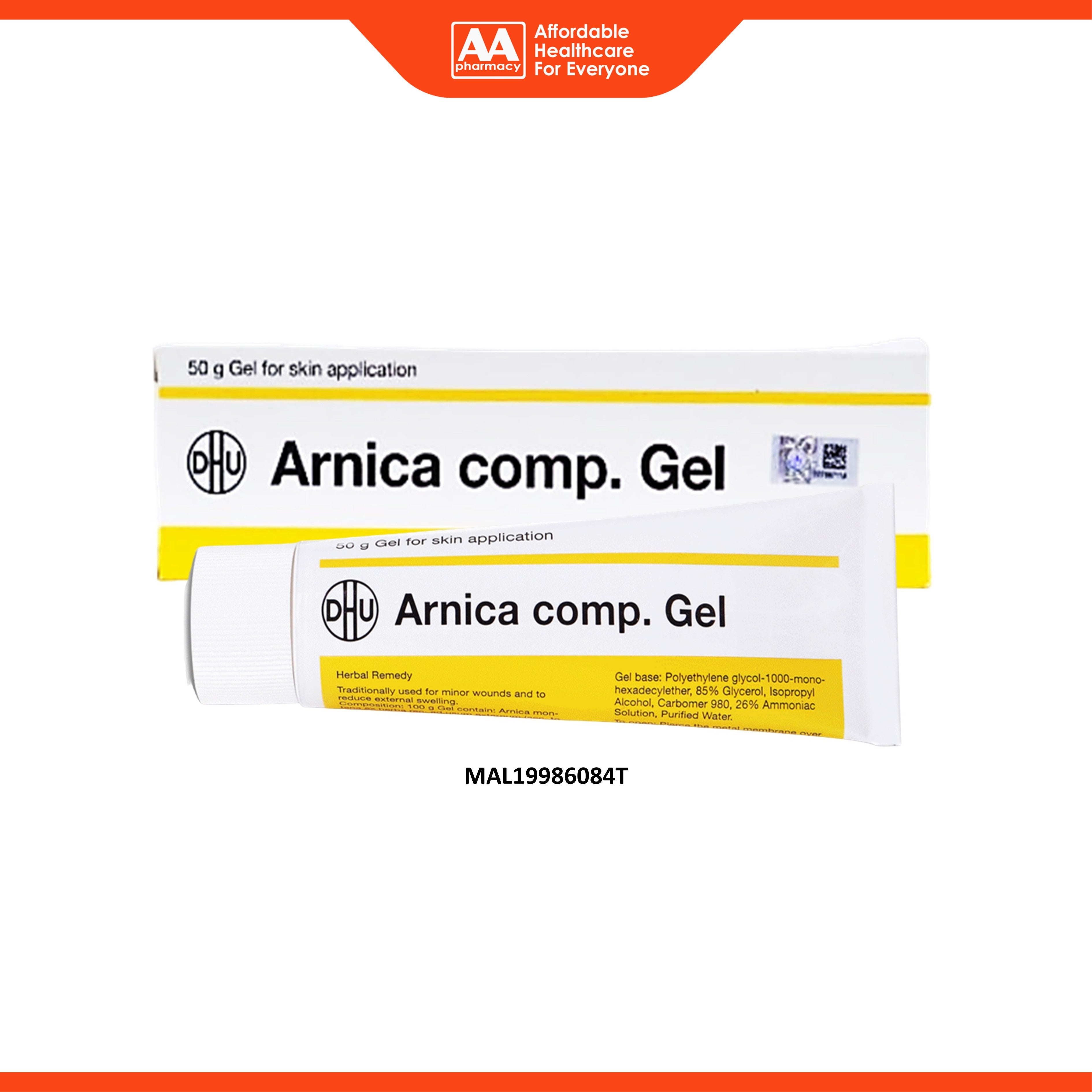 Arnica comp. Gel 50g (For Minor Wounds and To Reduce External Swelling)