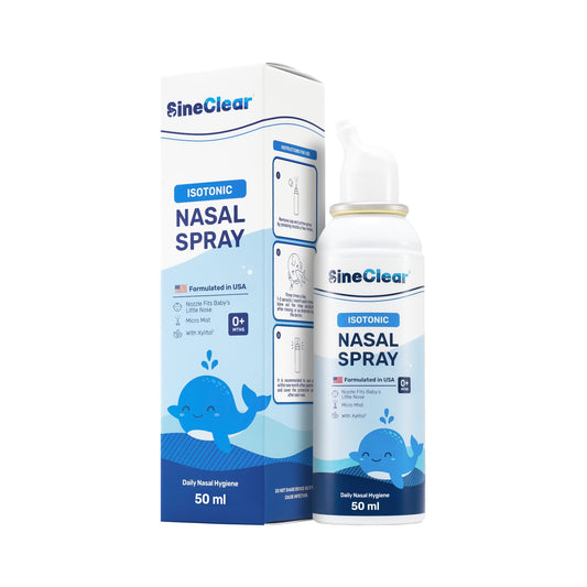 SineClear Isotonic Nasal Spray 50mL (For Babies 0+ Months)