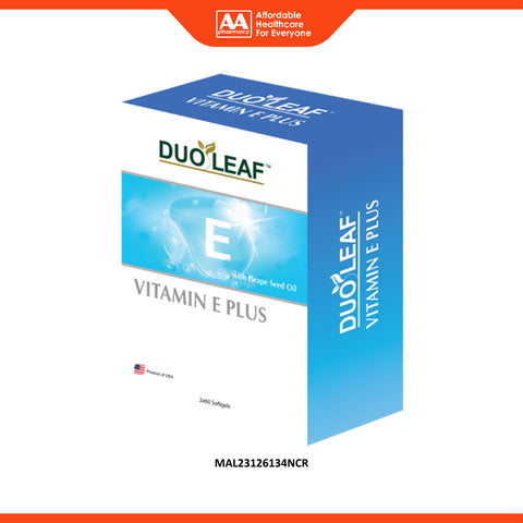 Duoleaf Vitamin E Plus Softgel 2x60's