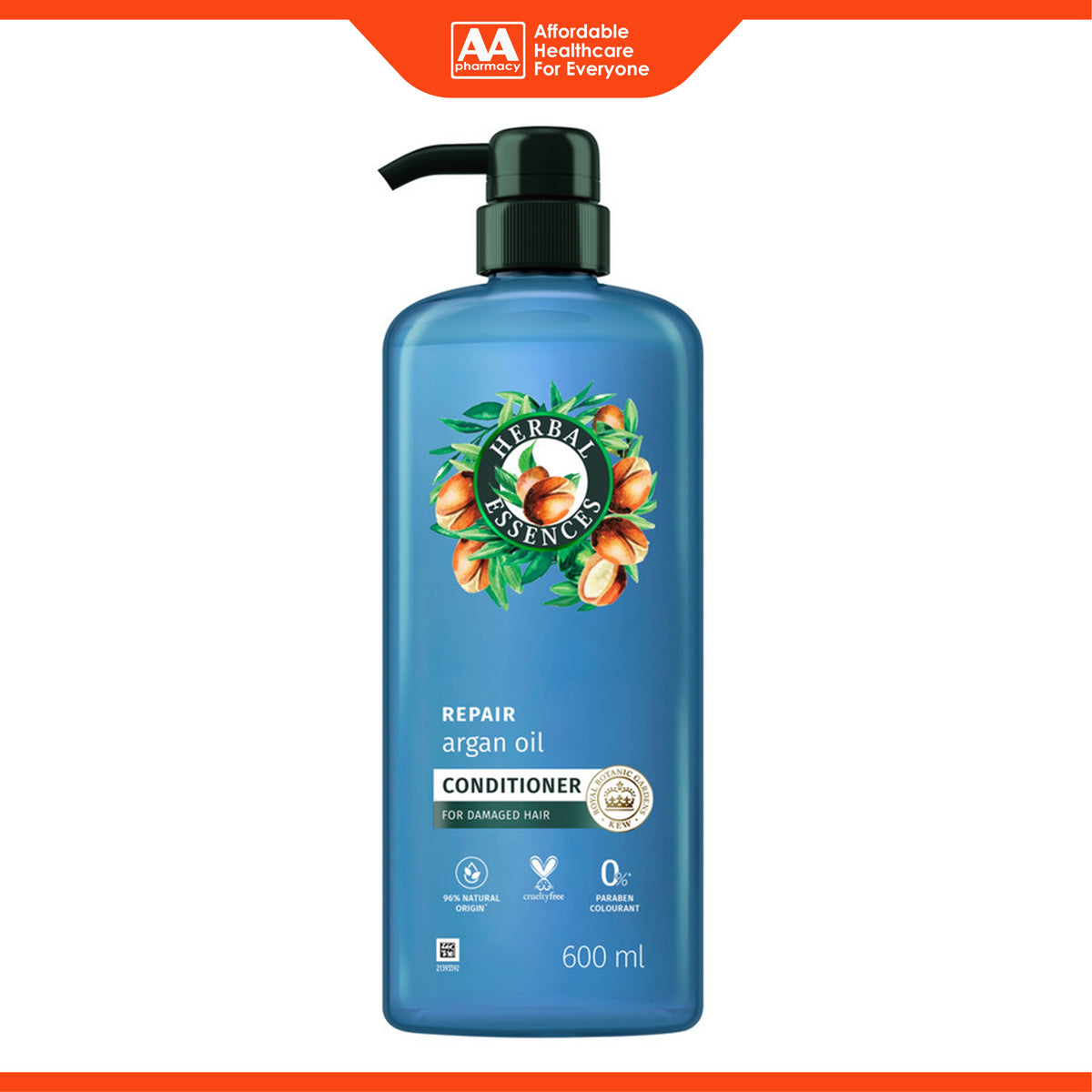 Herbal Essences Conditioner - Argan Oil, Repair (600ml)