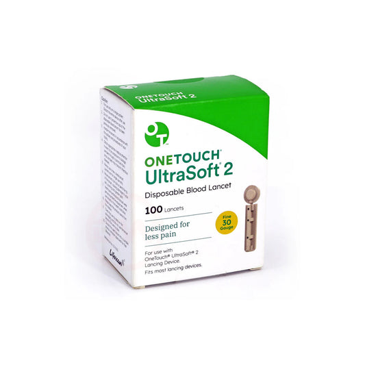 OneTouch UltraSoft 2 Lancet (Fine, 30G) 100's