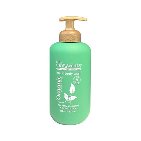 [CLEARANCE] [EXP 02/2025] Little Innoscents Spearmint Hair & Body Wash (Pump Bottle) 500mL