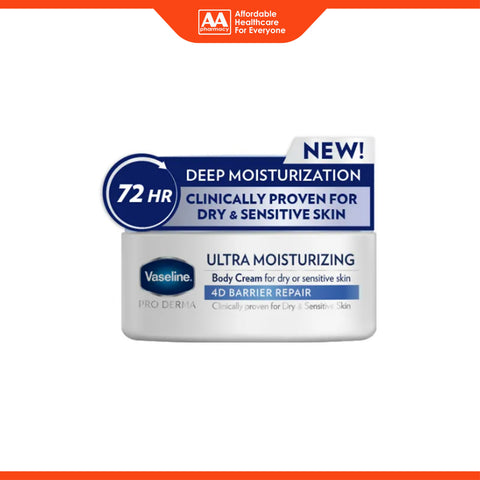 Vaseline Pro Derma Ultra Moisturizing Body Cream 30g