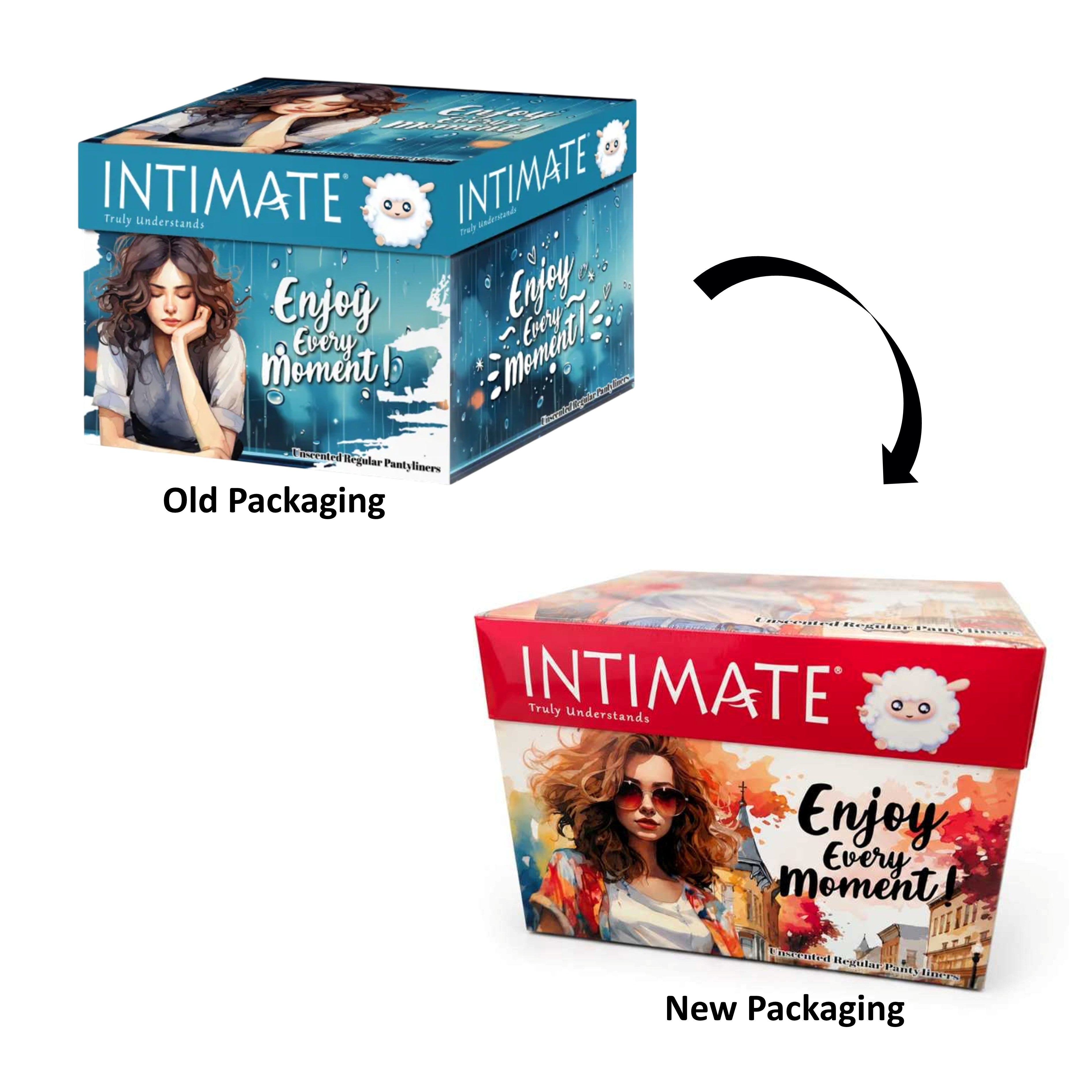 Intimate Pantyliners (Unscented Regular, 150mm) 100's