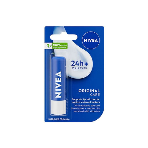 Nivea Original Care Caring Lip Balm 4.8g