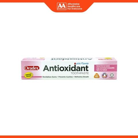 Oradex Antioxidant with Fluoride Toothpaste 120g