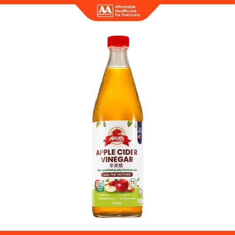 Naturie Organic Apple Cider Vinegar with the 'Mother' 750mL