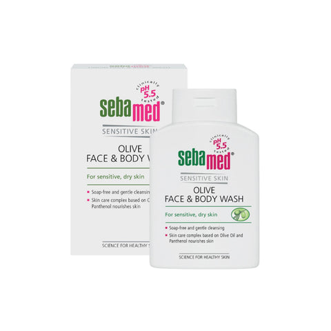 Sebamed Olive Face and Body Wash 200mL