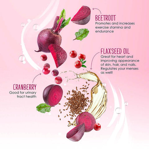 Kinohimitsu Superfood Lady (Mixed Nutritious Multigrain Beverage with Red Date, Longan and Beetroot) 1kg