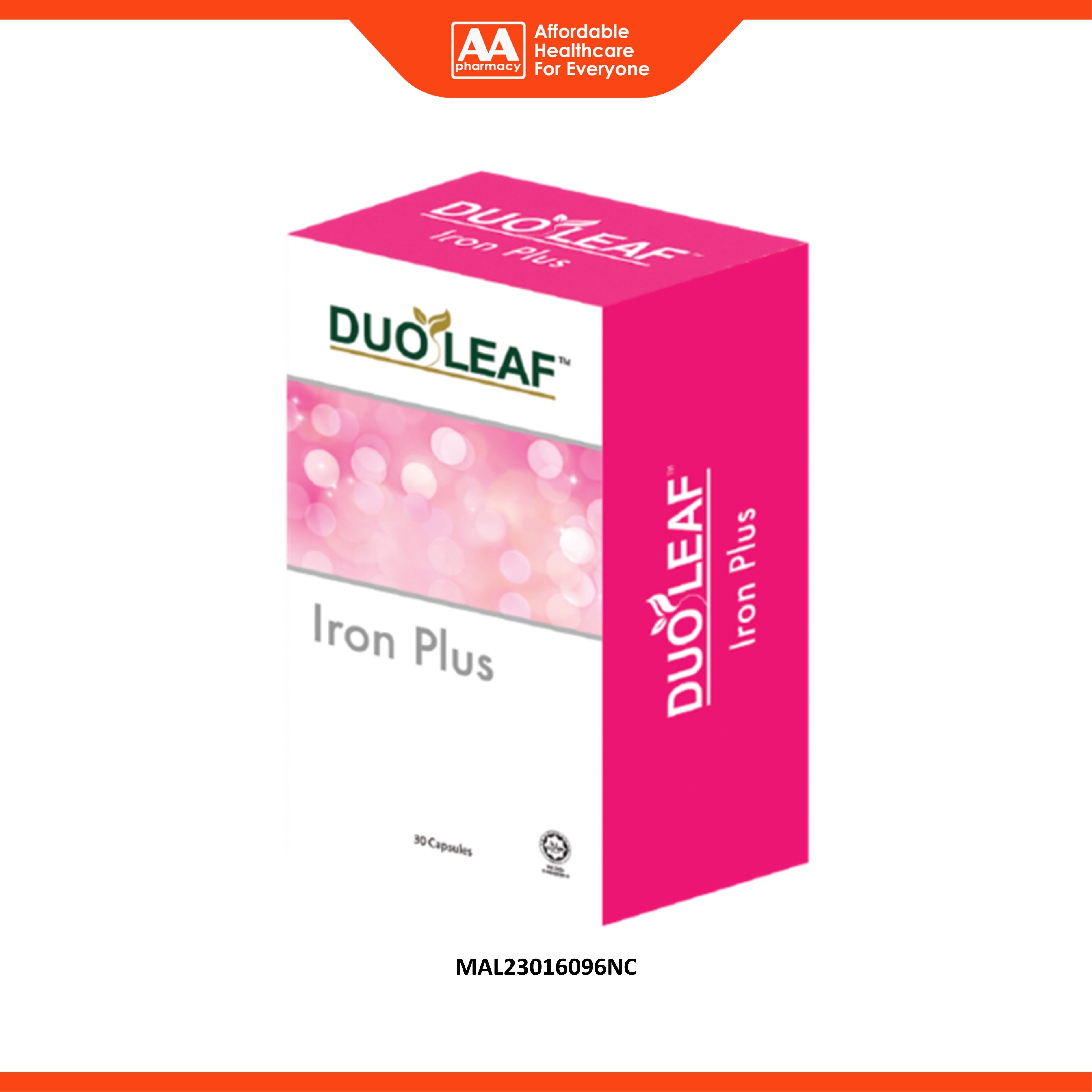 Duoleaf Iron Plus Capsule 30's