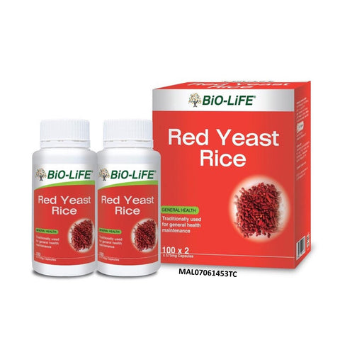 Bio-Life Red Yeast Rice Capsule 2x100's