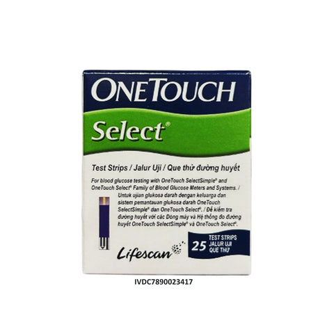One Touch Select Test Strip 25's