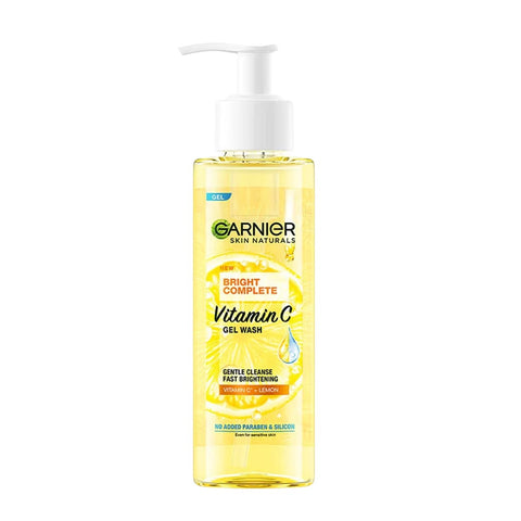 Garnier Bright Complete Vitamin C Gel Wash 120mL