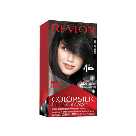 Revlon ColorSilk Beautiful Color 11 Soft Black