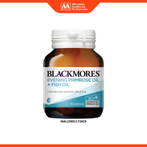 Blackmores Evening Primrose Oil + Fish Oil Softgel 30's