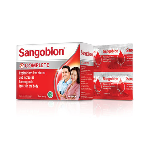 Sangobion Capsule 100's (Replenishes Iron Stores)