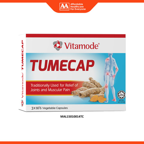 Vitamode Tumecap Vegecapsule 3x10's