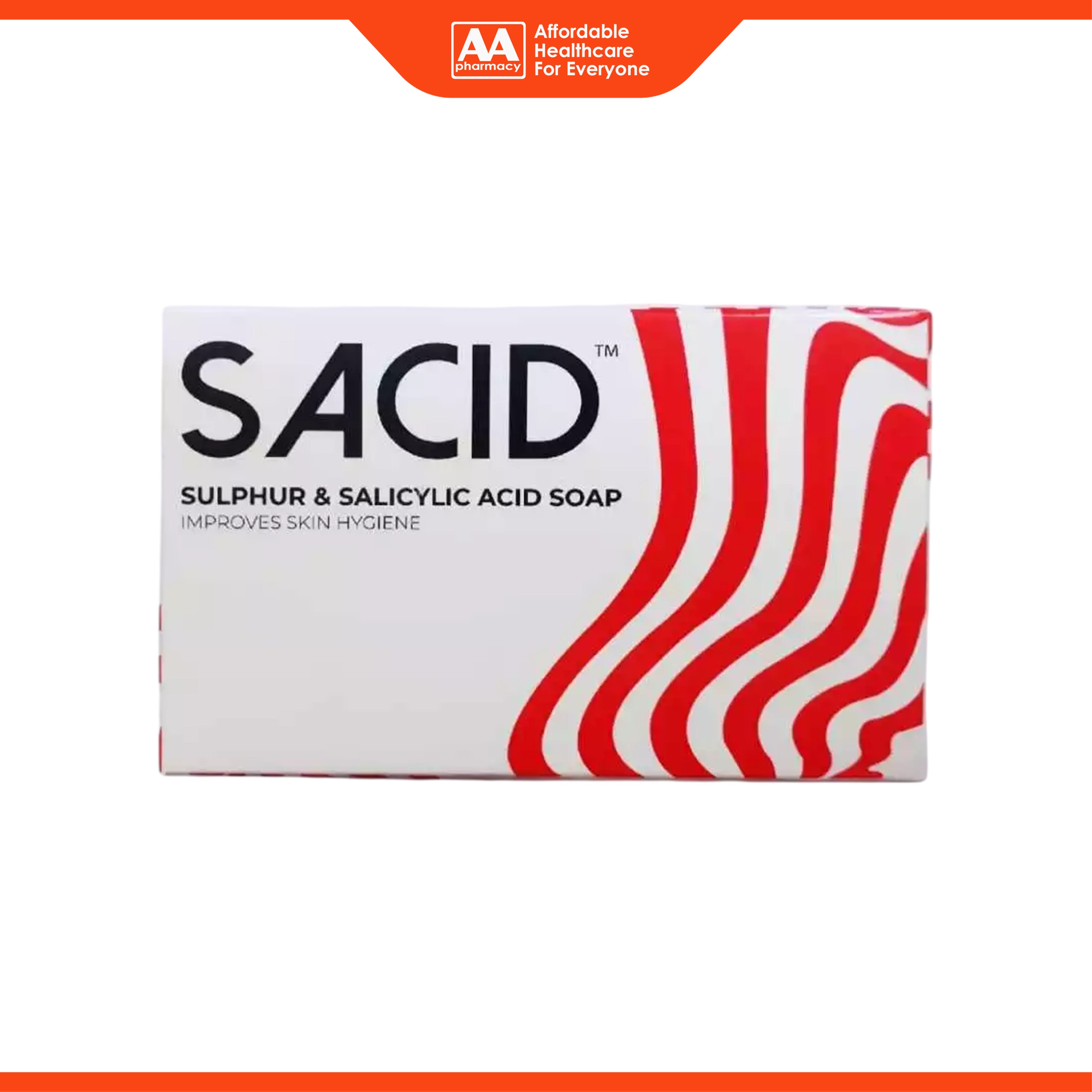 Sacid Sulphur and Salicylic Acid Soap 100g