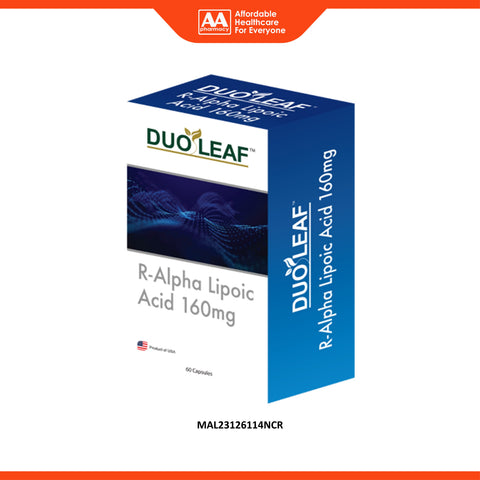 Duoleaf R-Alpha Lipoic Acid 160mg Capsule 60's