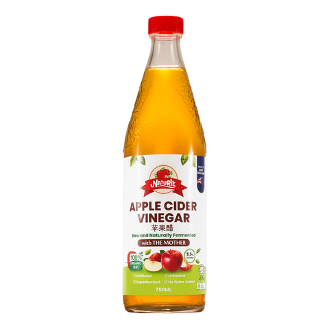 Naturie Organic Apple Cider Vinegar with the 'Mother' 750mL