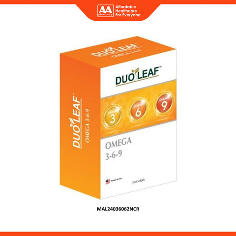 Duoleaf Omega 3-6-9 Softgel 2x50's