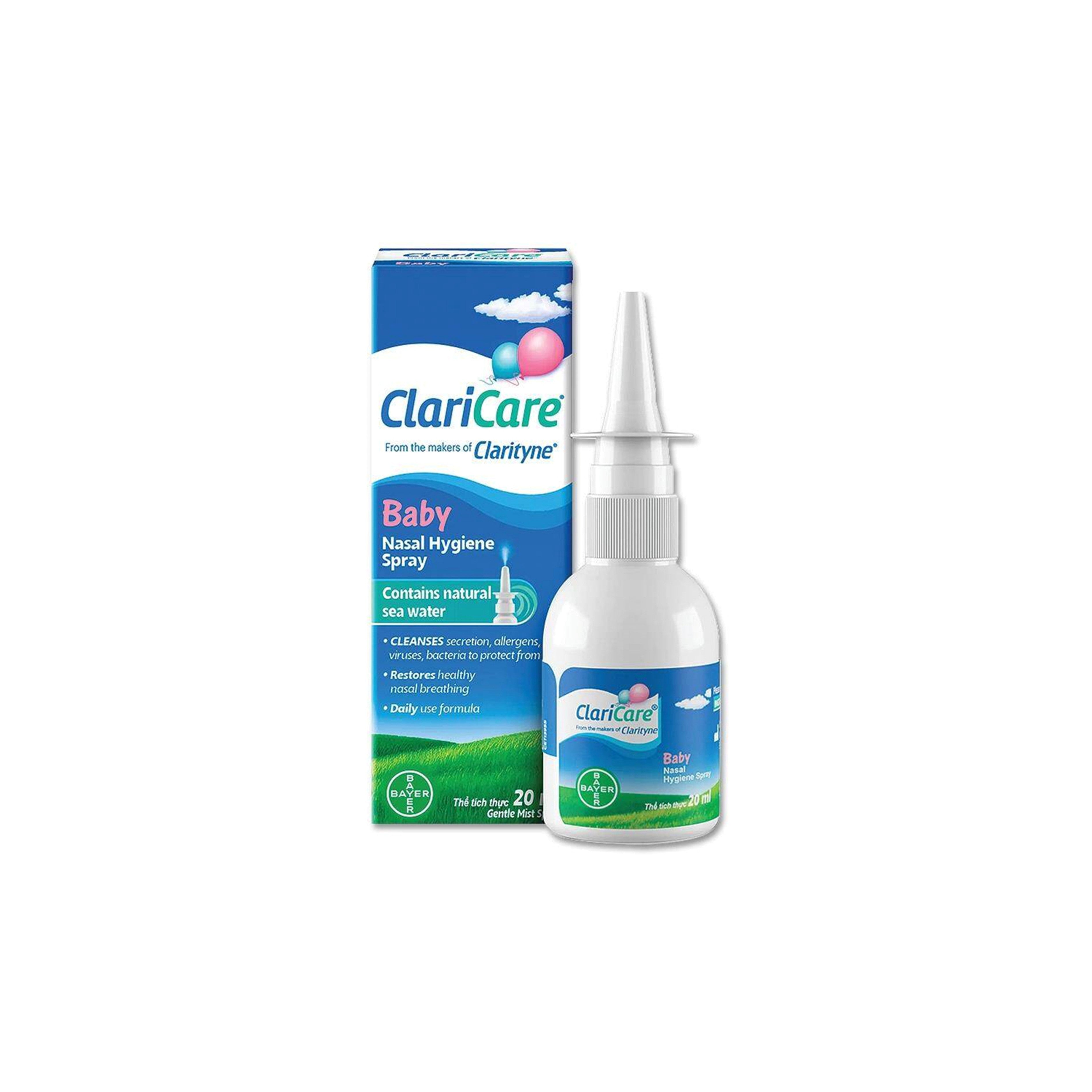 ClariCare Baby Nasal Hygiene Gentle Mist Spray 20mL