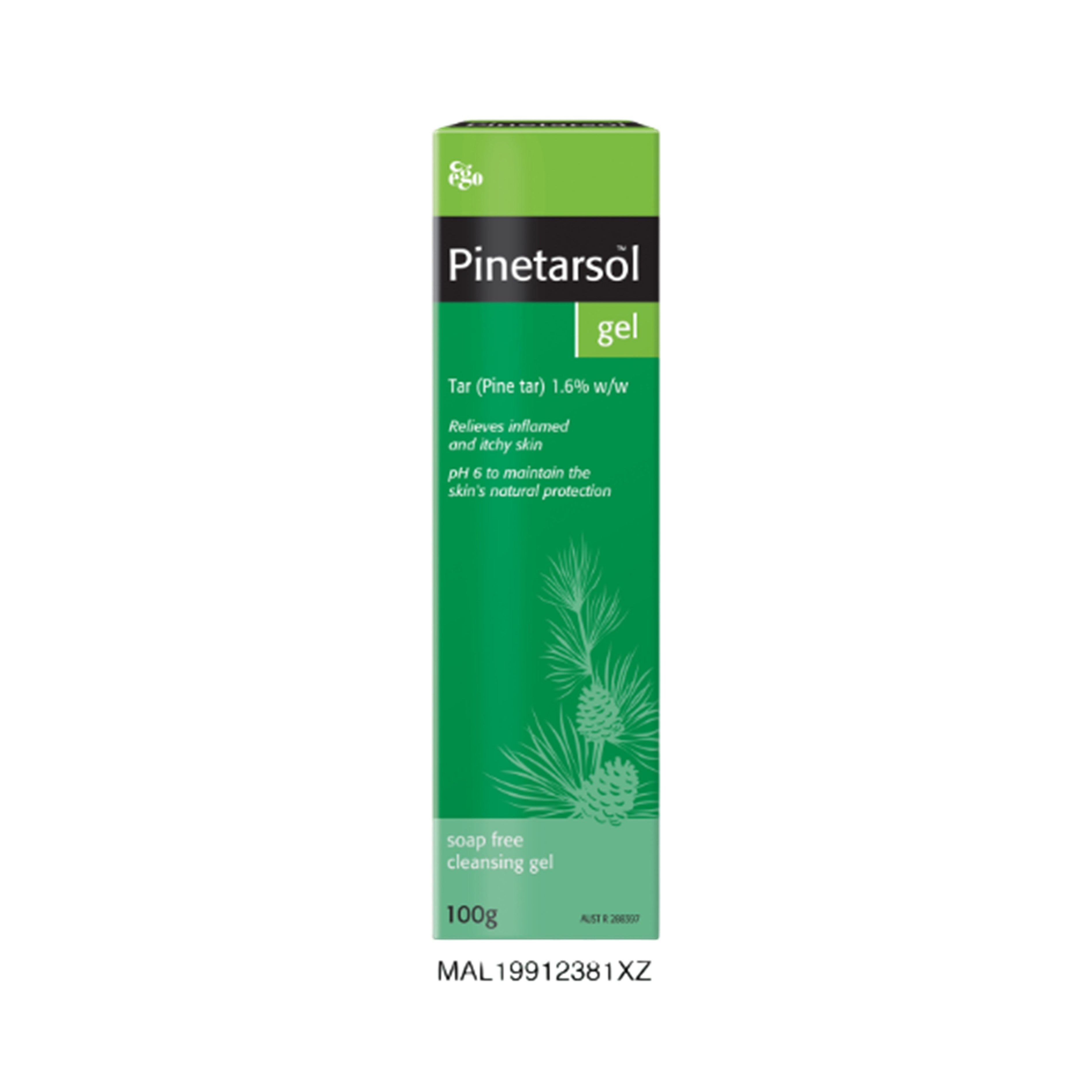 Pinetarsol Tar (Pine Tar) 1.6% Cleansing Gel 100g