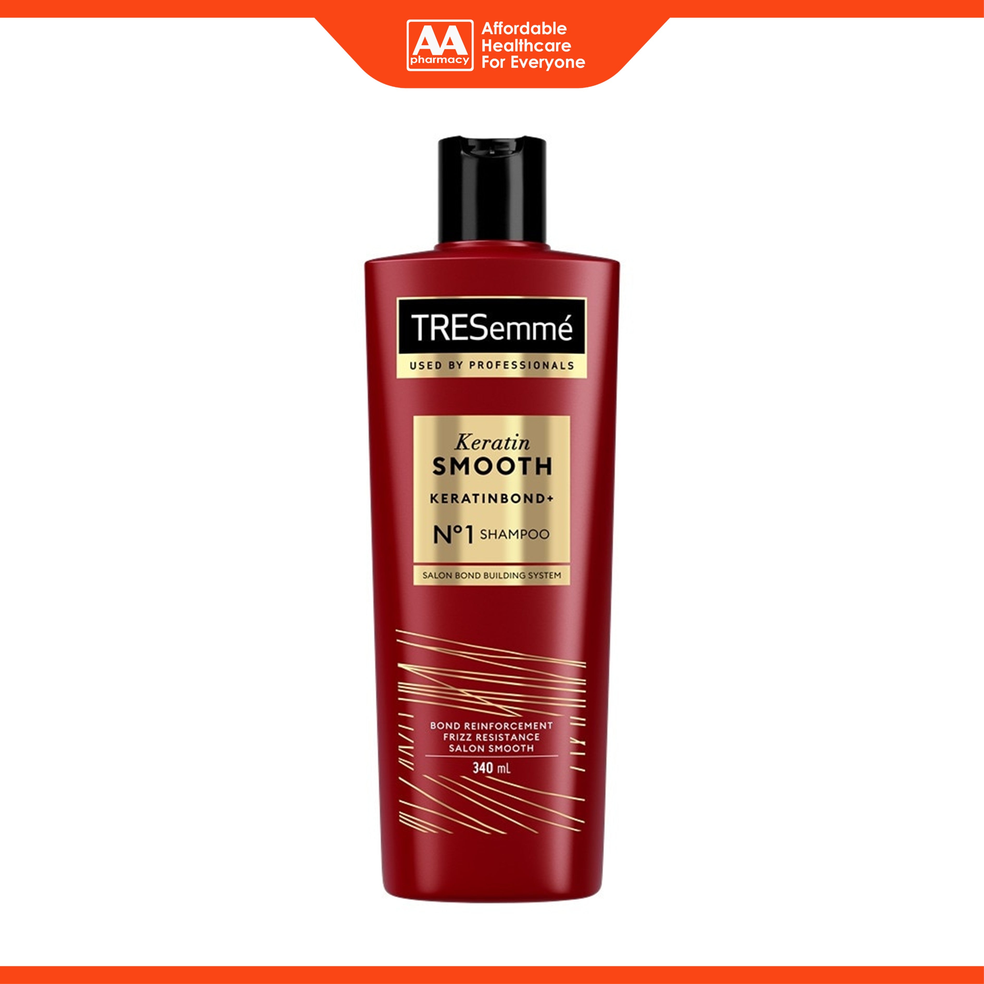 TRESemmé Keratin Smooth Keratin Bond+ Nº1 Shampoo 340mL