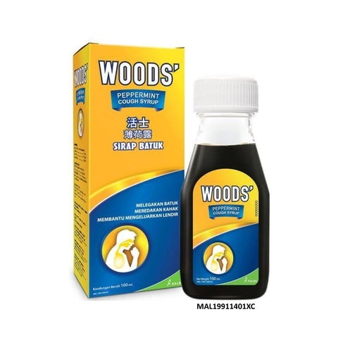 Woods' Peppermint Cough Syrup 100mL